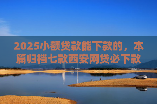 2025小额贷款能下款的，本篇归档七款西安网贷必下款的口子
