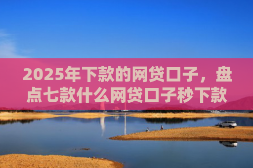 2025年下款的网贷口子，盘点七款什么网贷口子秒下款