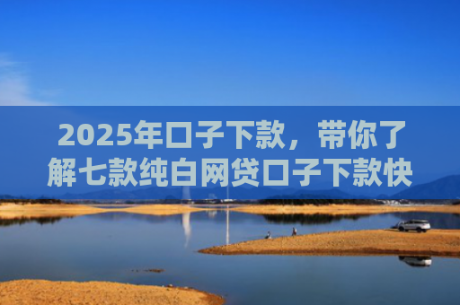 2025年口子下款，带你了解七款纯白网贷口子下款快