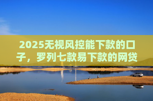 2025无视风控能下款的口子，罗列七款易下款的网贷口子下载