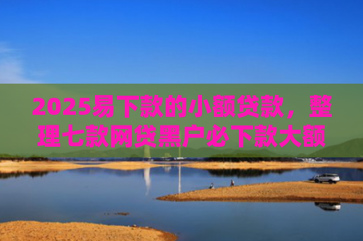 2025易下款的小额贷款，整理七款网贷黑户必下款大额口子