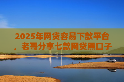 2025年网贷容易下款平台，老哥分享七款网贷黑口子易下款