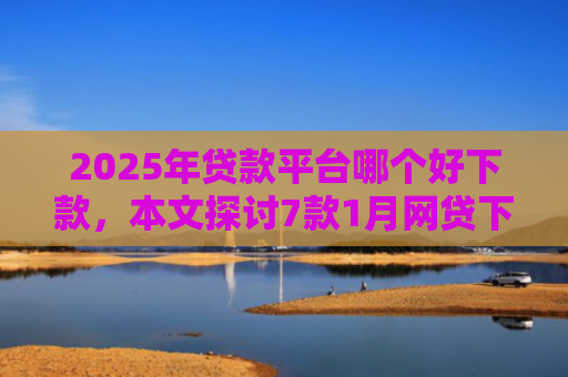 2025年贷款平台哪个好下款，本文探讨7款1月网贷下款口子