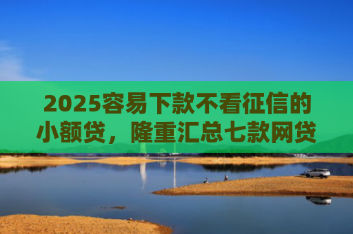 2025容易下款不看征信的小额贷，隆重汇总七款网贷口子额度大好下款
