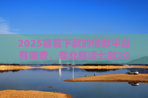 2025容易下款的借款平台有哪些，专业解读七款2025年网贷下款口子