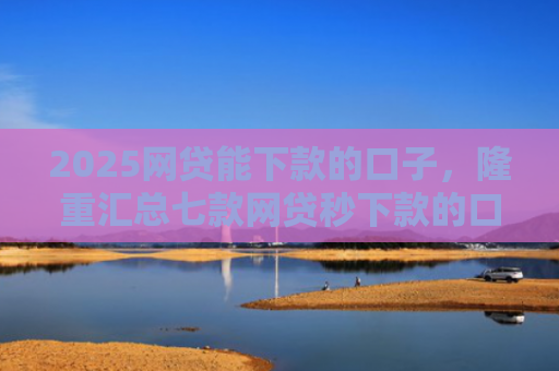 2025网贷能下款的口子，隆重汇总七款网贷秒下款的口子汇总