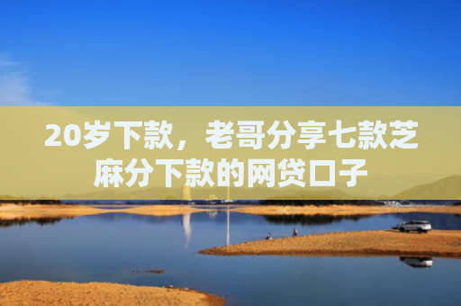 20岁下款，老哥分享七款芝麻分下款的网贷口子