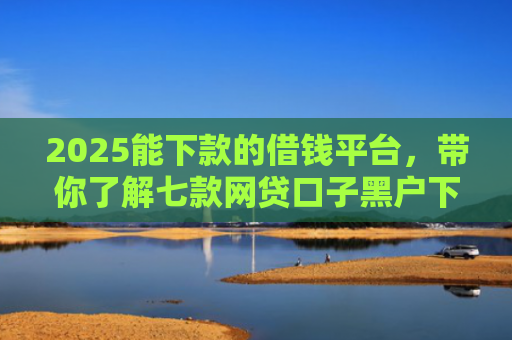 2025能下款的借钱平台，带你了解七款网贷口子黑户下款