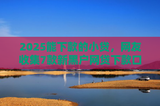 2025能下款的小贷，网友收集7款新黑户网贷下款口子