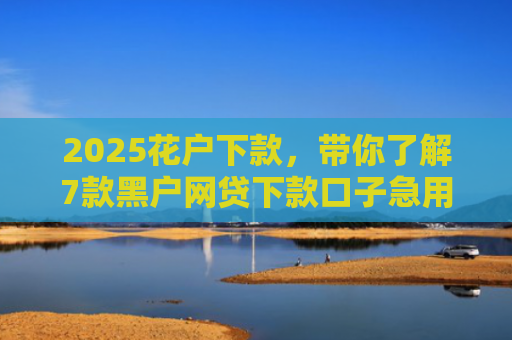 2025花户下款，带你了解7款黑户网贷下款口子急用