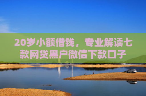 20岁小额借钱，专业解读七款网贷黑户微信下款口子
