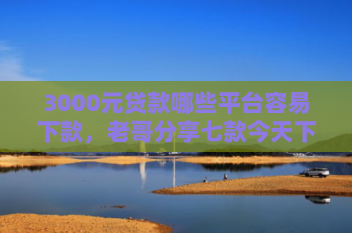 3000元贷款哪些平台容易下款，老哥分享七款今天下款的网贷口子