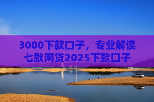 3000下款口子，专业解读七款网贷2025下款口子