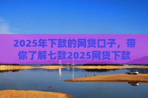 2025年下款的网贷口子，带你了解七款2025网贷下款的口子