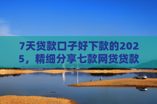 7天贷款口子好下款的2025，精细分享七款网贷贷款口子急速下款的
