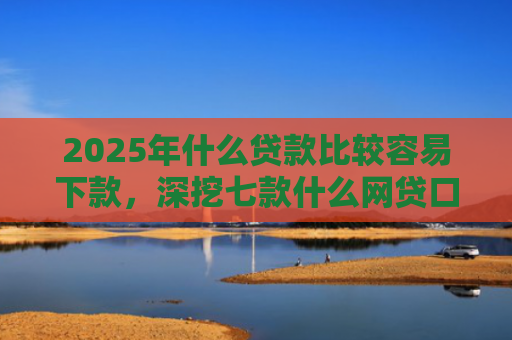 2025年什么贷款比较容易下款，深挖七款什么网贷口子容易下款