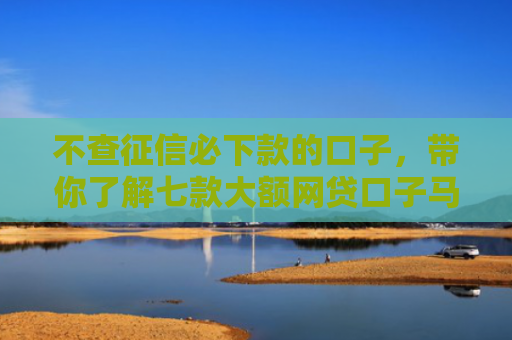 不查征信必下款的口子，带你了解七款大额网贷口子马上下款的