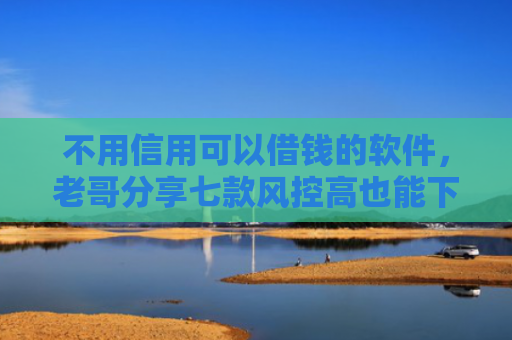 不用信用可以借钱的软件，老哥分享七款风控高也能下款的网贷口子