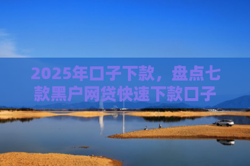 2025年口子下款，盘点七款黑户网贷快速下款口子