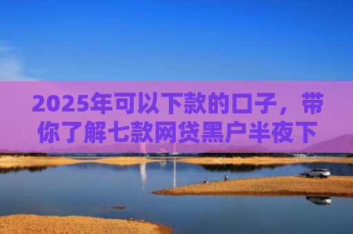 2025年可以下款的口子，带你了解七款网贷黑户半夜下款口子