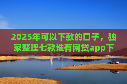 2025年可以下款的口子，独家整理七款谁有网贷app下款口子