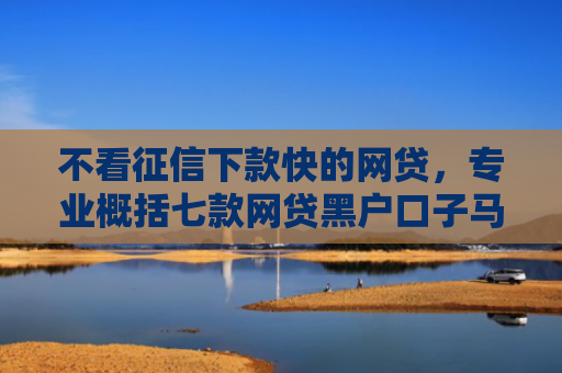 不看征信下款快的网贷，专业概括七款网贷黑户口子马上下款的