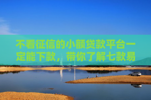 不看征信的小额贷款平台一定能下款，带你了解七款易下款的网贷口子我爱卡
