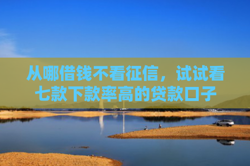 从哪借钱不看征信，试试看七款下款率高的贷款口子