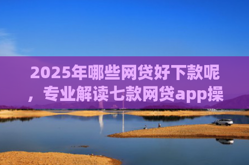 2025年哪些网贷好下款呢，专业解读七款网贷app操作下款口子