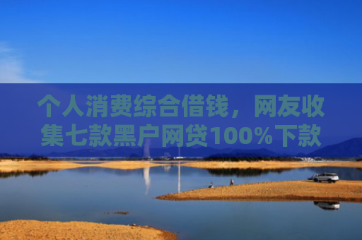 个人消费综合借钱，网友收集七款黑户网贷100%下款