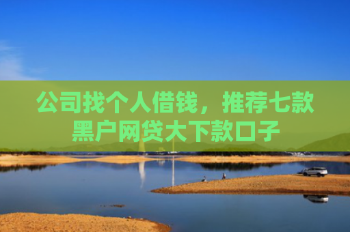 公司找个人借钱，推荐七款黑户网贷大下款口子