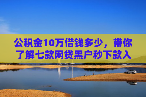 公积金10万借钱多少，带你了解七款网贷黑户秒下款入口
