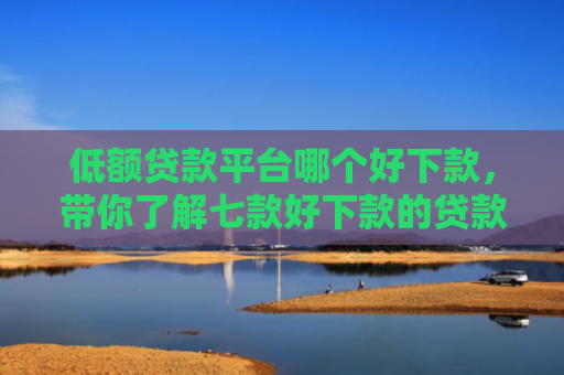 低额贷款平台哪个好下款，带你了解七款好下款的贷款口子有哪些