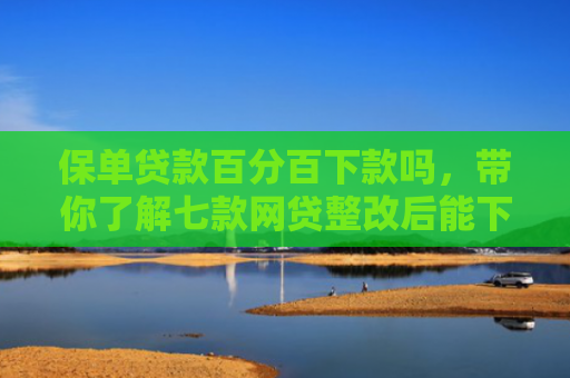 保单贷款百分百下款吗，带你了解七款网贷整改后能下款的口子
