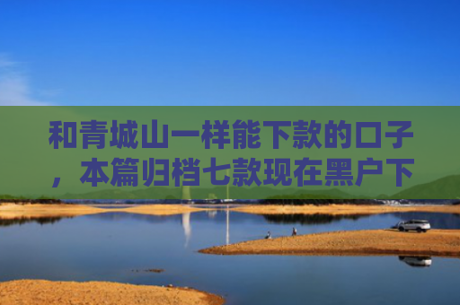 和青城山一样能下款的口子，本篇归档七款现在黑户下款的网贷