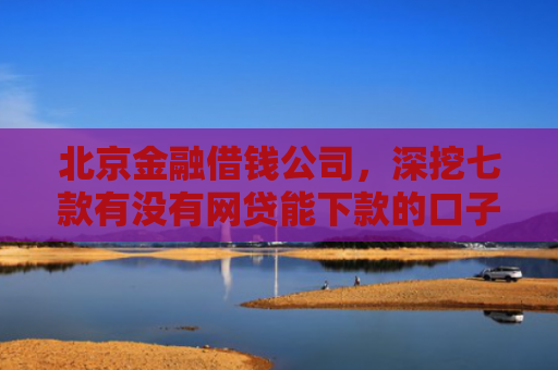 北京金融借钱公司，深挖七款有没有网贷能下款的口子