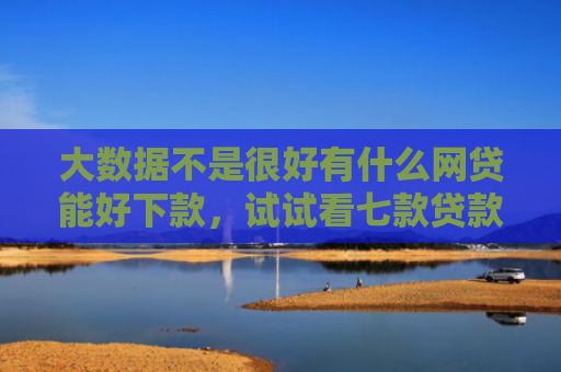 大数据不是很好有什么网贷能好下款，试试看七款贷款口子立马下款