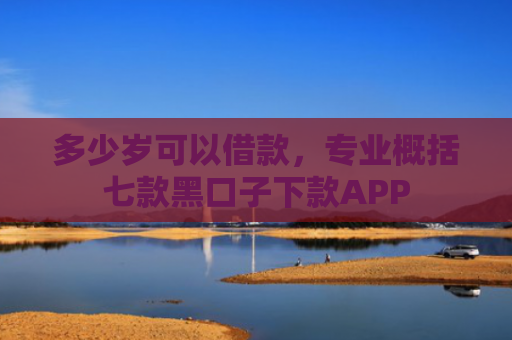 多少岁可以借款，专业概括七款黑口子下款APP