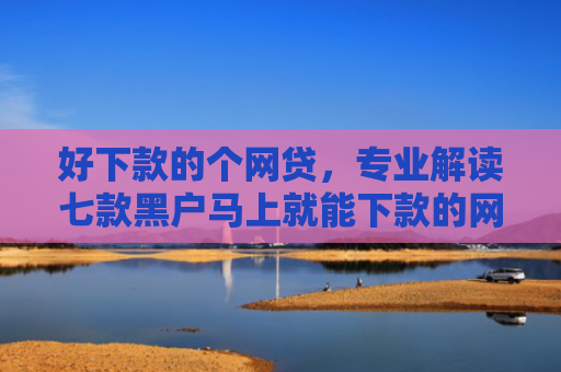 好下款的个网贷，专业解读七款黑户马上就能下款的网贷