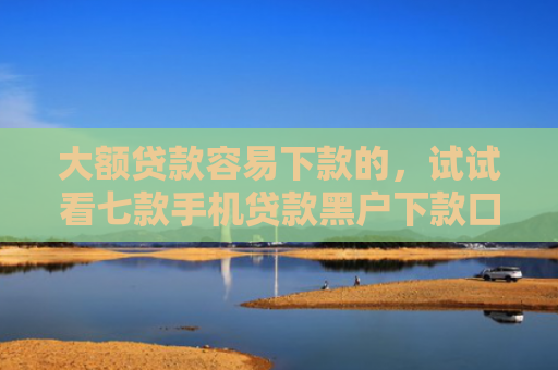 大额贷款容易下款的，试试看七款手机贷款黑户下款口子