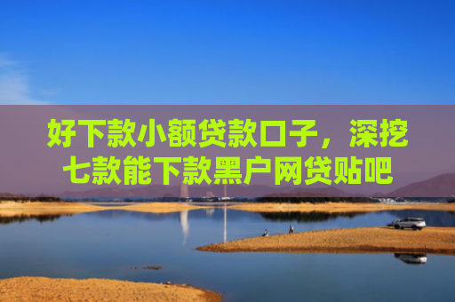 好下款小额贷款口子，深挖七款能下款黑户网贷贴吧