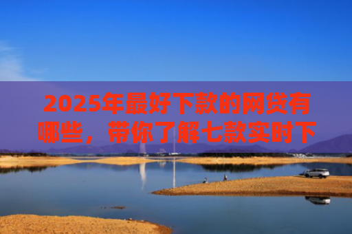 2025年最好下款的网贷有哪些，带你了解七款实时下款网贷口子
