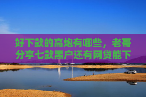 好下款的高炮有哪些，老哥分享七款黑户还有网贷能下款吗