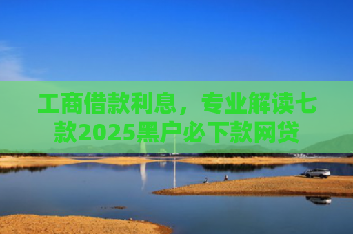 工商借款利息，专业解读七款2025黑户必下款网贷