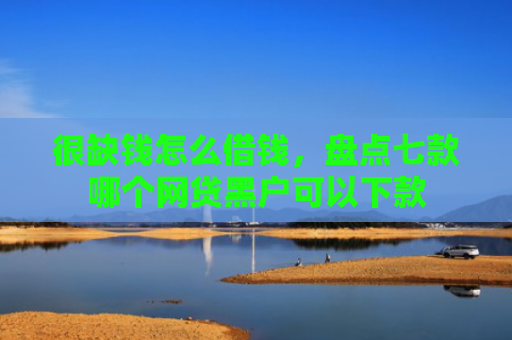 很缺钱怎么借钱，盘点七款哪个网贷黑户可以下款