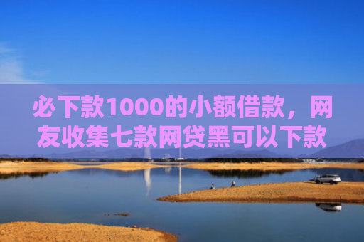 必下款1000的小额借款，网友收集七款网贷黑可以下款的口子