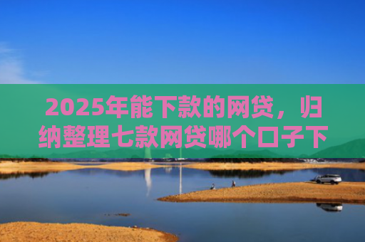 2025年能下款的网贷，归纳整理七款网贷哪个口子下款高