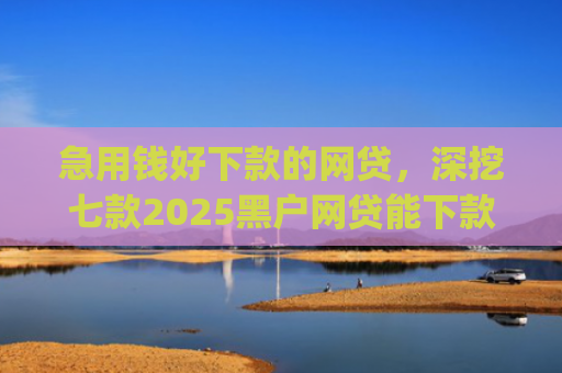 急用钱好下款的网贷，深挖七款2025黑户网贷能下款的app