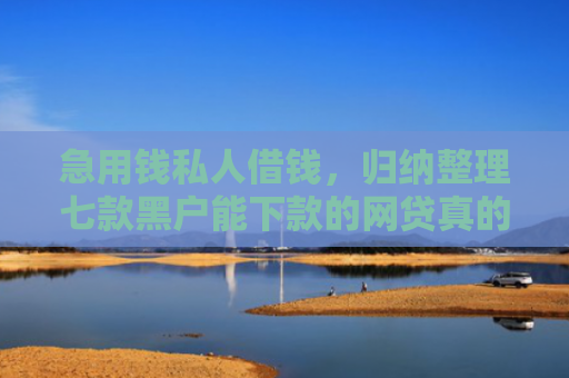 急用钱私人借钱，归纳整理七款黑户能下款的网贷真的吗