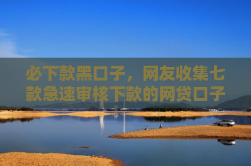 必下款黑口子，网友收集七款急速审核下款的网贷口子